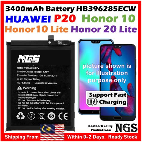 Orl Ngs Mah Battery Hb Ecw Hb Ecw Compatible For Huawei