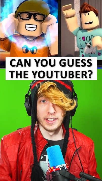 Can You Guess The Roblox Youtuber Youtube