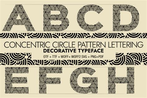 1 Circles Font Designs And Graphics