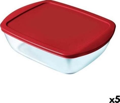 Pyrex Prostokątne Pudełko Na Lunch Z Pokrywką Cook Store Prostokątny