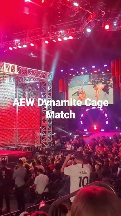 Aew Dynamite Cage Match Youtube