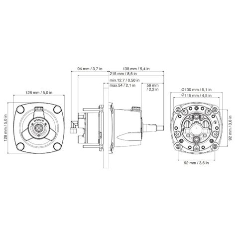 Kit GoTech OBF ULTRAFLEX vérin frontal pour moteur HB jusqu à 115 CV