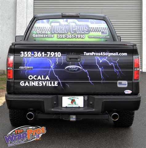 Turn Pros Tailgate Bb Graphics And The Wrap Pros