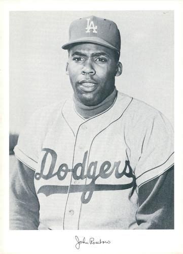 1961 Danny Goodman Los Angeles Dodgers Set B NNO John Roseboro Front