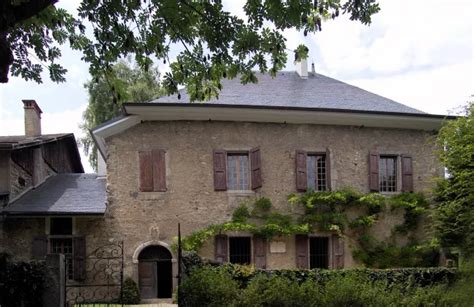 Les Charmettes Maison de Jean Jacques Rousseau Chambéry