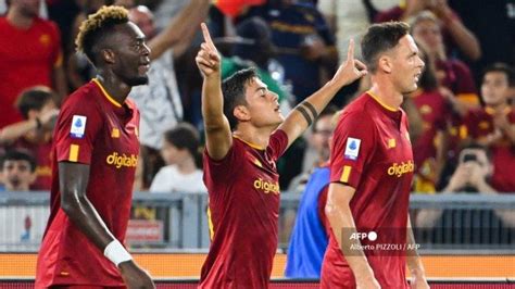 Fakta Hasil As Roma Vs Monza Dybala Tammy Abraham Saling Terkoneksi