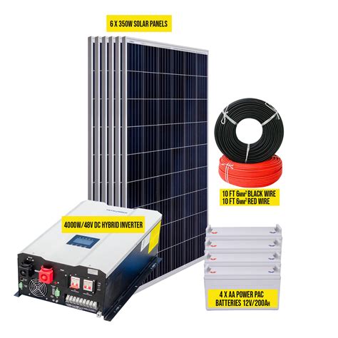 2100w 2 1kW Solar Package Total Solar Energy Ltd