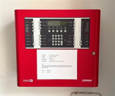 Schrack Seconet Integral Ip Fire Alarm Control Panel Flickr