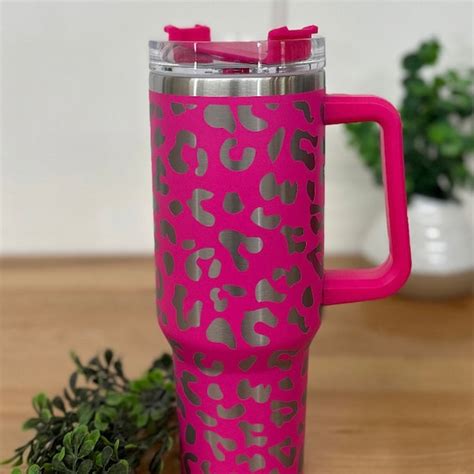 Travel Tumbler Hot Pink Stanley Cup At Danielle Haynes Blog
