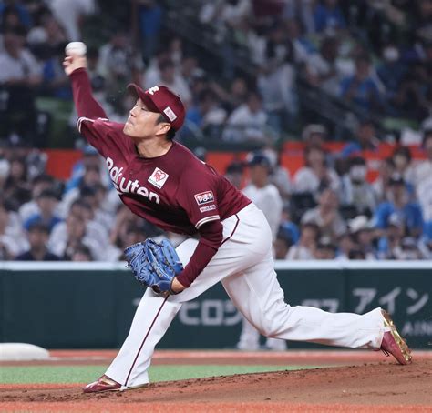 【楽天】則本昂大は7回4安打1失点、自責0の力投も勝ち負けつかず スポーツ報知