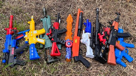 Mencari Tembakan Nerf Gun War Gun Revolver Sniper Assault Rifle Ak