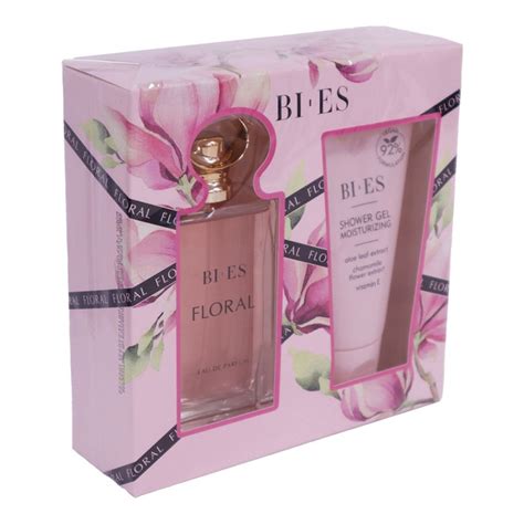 Set Cadou Bi Es Floral Femei Apa De Parfum 90 Ml Si Gel De Dus 150 Ml