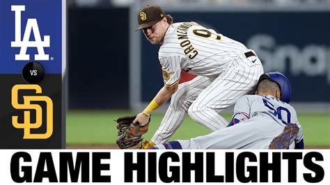 Dodgers Vs Padres Game Highlights 9 29 22 Mlb Highlights Youtube