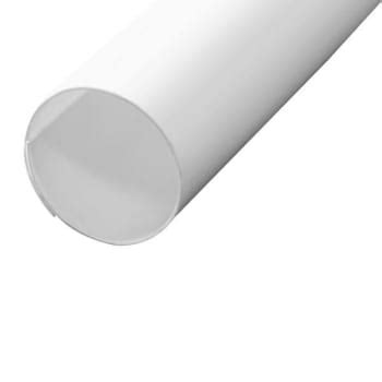 Closet Rod Covers, 72 In. Lengths, Plastic, White, Package Of 2 | HD Supply