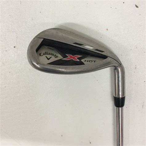 Used Callaway X Hot Lob Wedge Regular Flex Steel Shaft Wedges