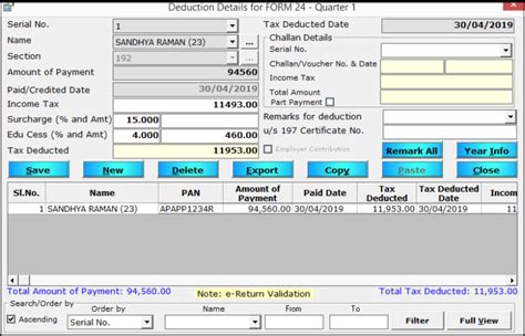 TDS Return Filing Through Saral PayPack Step By Step With Screenshots