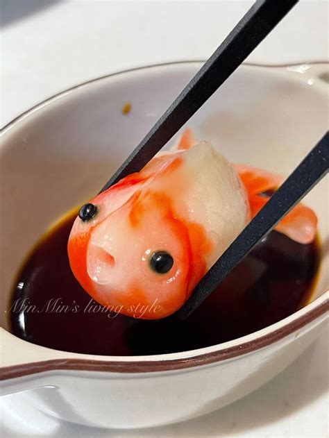 Cute Goldfish Dumplings Tutorial