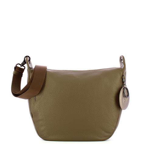 Borsa A Tracolla In Pelle Mellow Clay Mandarina Duck Bagalier