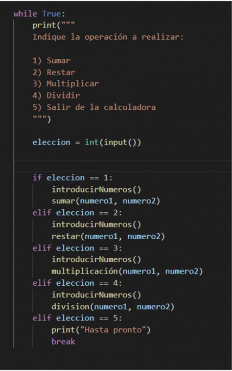 Crear Una Calculadora En Python Eip