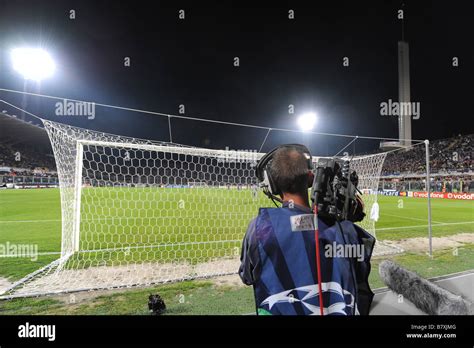 Tv Cameraman Uefa Champions League Hi Res Stock Photography And Images