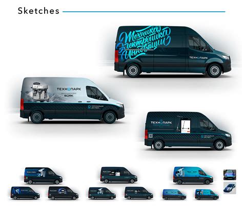 Delivery Car Fleet Branding | 2021 on Behance