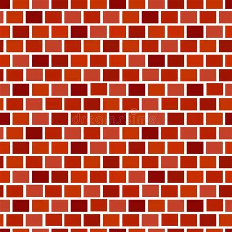 Brick Wall Background Set Of Seamless Vector Patterns Stock Vector