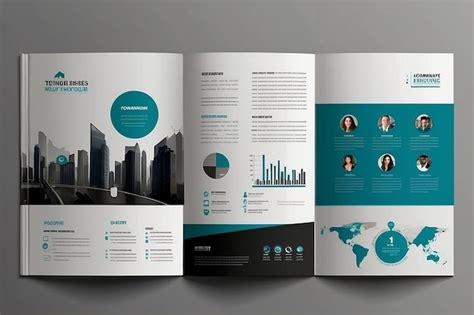 Premium Photo Company Profile Brochure Template Layout Design