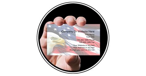 Patriotic Business Card Template | Zazzle