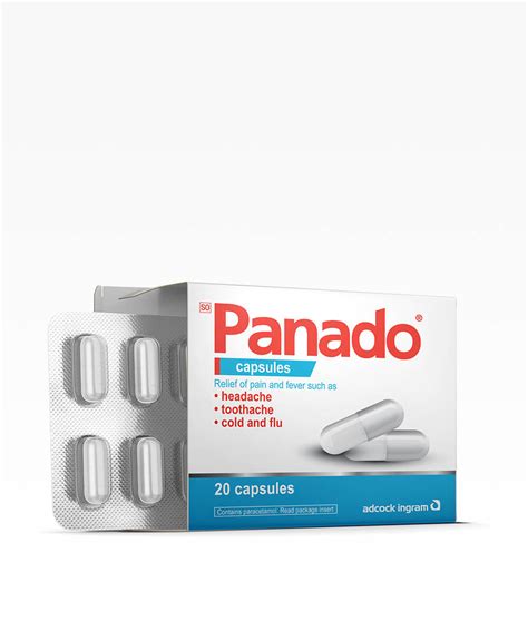 Panado® Capsules 20s Pain Killer Tablets Panado