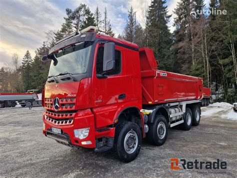 Buy Mercedes Benz Tippbil Mercedes Benz Arocs 8x4 EU Approved Dump