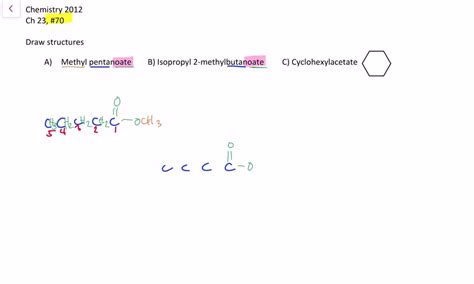 Solved Draw Structures Corresponding To The Following Iupac Names A