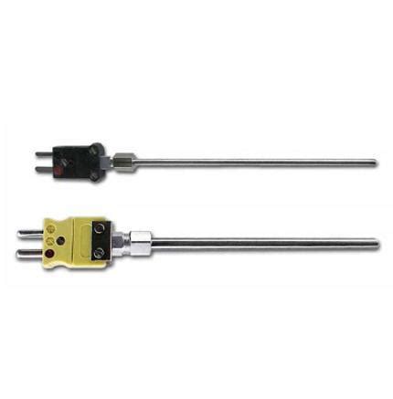 Temperature Sensor With An Integral Connector Hoskin Scientific