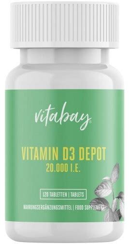 Vitabay Vitamin D Depot I E Tabletten Ab