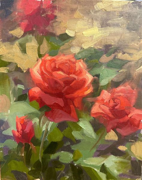rose art paintings 1