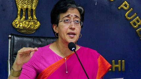 Delhi Water Minister Atishi To Begin Indefinite Fast Today Amid Water