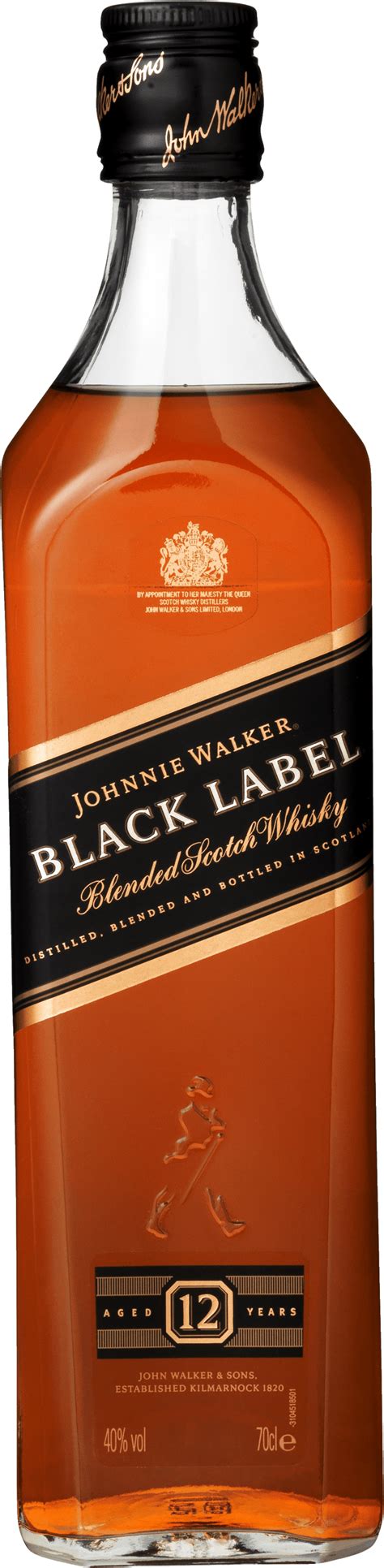 Køb Johnnie Walker Black Label 12 års Blended Scotch Whisky 40 70 Cl 317 00 Dkk