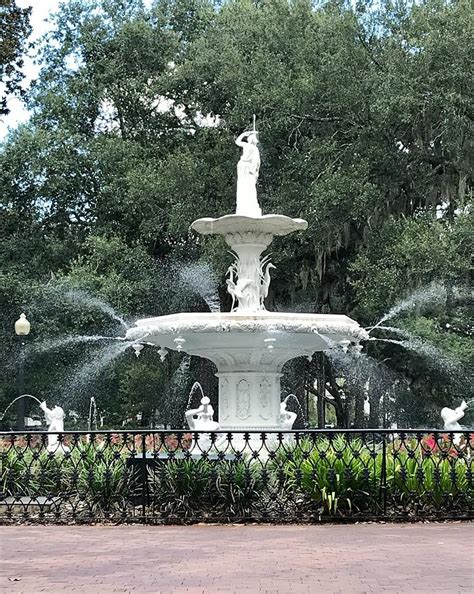 Forsyth Park Fountain Photograph by Ann Wilson