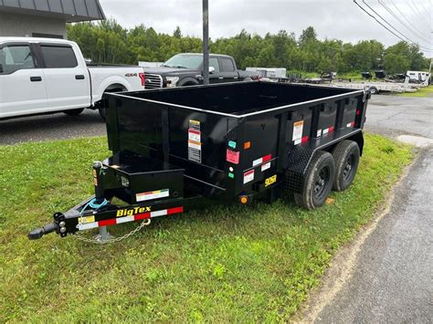 Big Tex Trailers X Tandem Axle Single Ram K Low Profile Dump