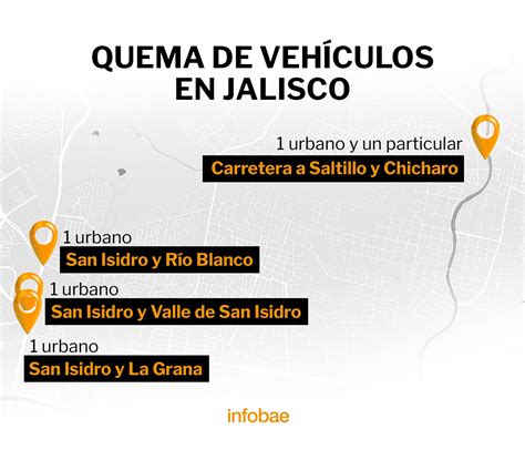 Noche De Terror En Jalisco Y Guanajuato Dónde Fueron Los Puntos Clave De Los Disturbios Y Quema