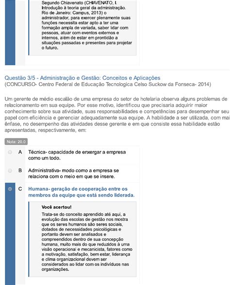 MODELOS CONTEMPORANEOS DE GESTÃO APOL 2 NOTA 100 Administração