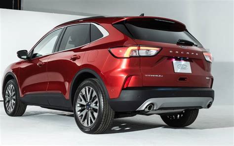 Ford Escape Titanium Hybrid 2020 Suv Drive