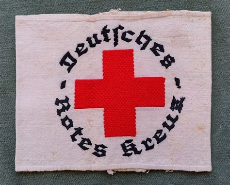 Drk Deutsches Rotes Kreuz Armbinde F R Sanit Ter Und Krankenschwestern