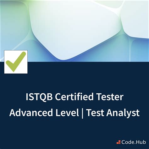 Istqb Certified Tester Advanced Level Test Analyst Prep Code Hub