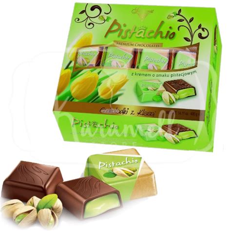 Solidarnosc Pistachio Chocolate Premium Pistache Importado Da