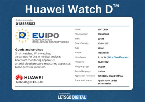 New Huawei Watch D Discovered With References To Blood Pressure And