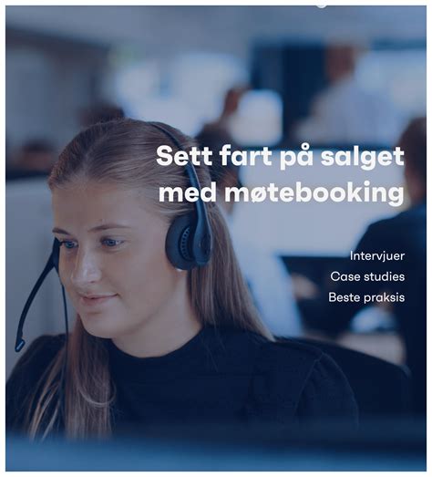 Guide: Sett fart på salget med møtebooking