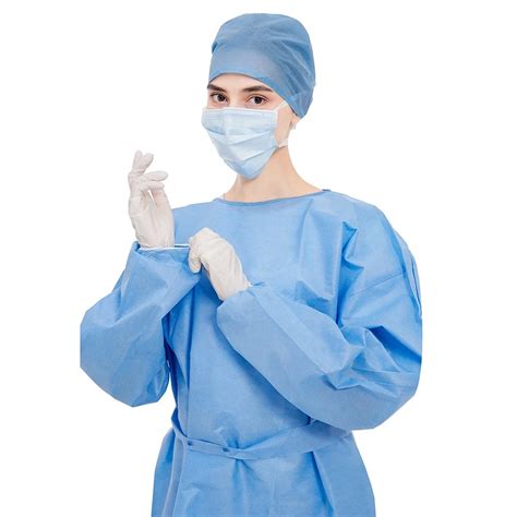 Surgery Grown Aami Level 2 Gown Surgical Medical Isolation Suit