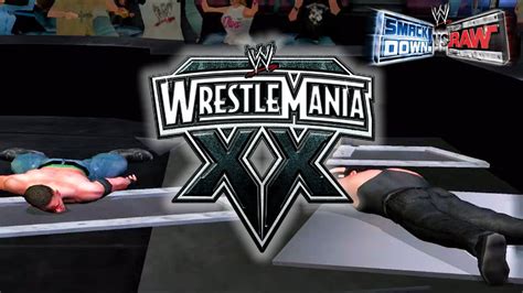 Smackdown Vs Raw Season Mode Smackdown Wrestlemania Xx Youtube