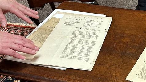 Rare Us Constitution Copy Goes Up For Auction