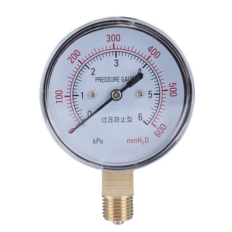 Amazon Elecall Ye Air Diaphragm Pressure Gauge Kpa Phosphor